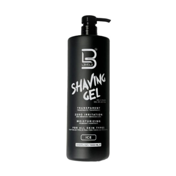 L3VEL3 Gel de afeitar transparente 1000 ml