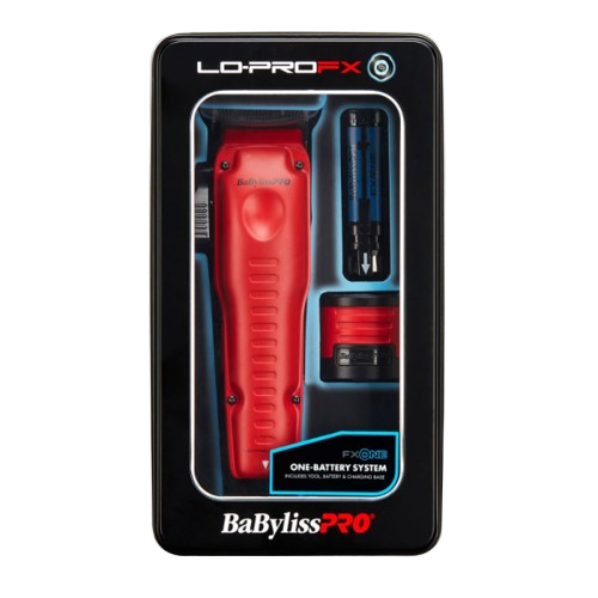Cortapelos BabylissPRO FXONE LO-PROFX Edición Limitada Rojo Mate