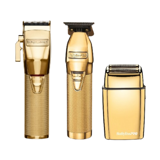 Gold BaByliss FX Clipper, Trimmer & Shaver Combo