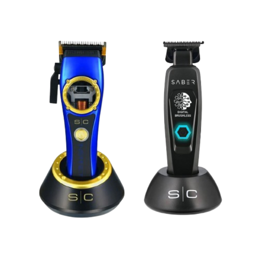 StyleCraft Instinct Clipper & Saber Trimmer Combo